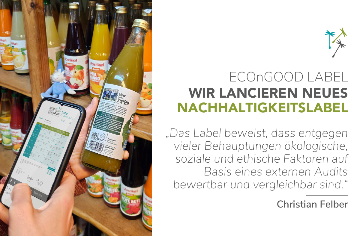 Neues Nachhaltigkeitslabel für Gemeinwohl-Unternehmen